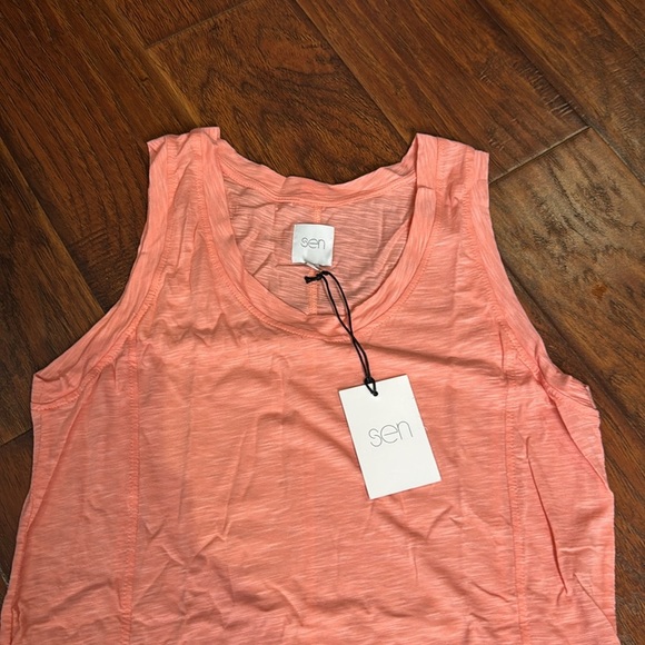 Sen Organic Cotton Blend Sleeveless Tank Dress - Picture 4 of 9